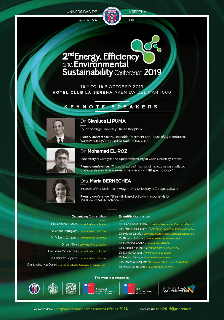 2nd Energy, Efficiency and Environmental Sustainability Conference 2019