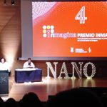 Cristina Momblona ganadora del Premio INMAGINA 2023 de la Cátedra SAMCA de Nanotecnología.